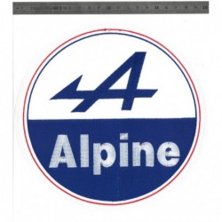 Ecusson Grand Modèle Alpine