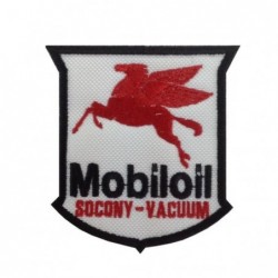 Ecusson Mobiloil