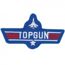 Ecusson Aviation Top Gun Bleu