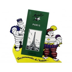 Plaque tôle Bibendum Paris