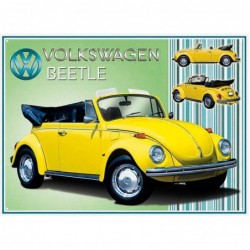 Plaque Tôle VW Beetle...