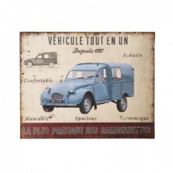 Plaque tôle Citroën tout en un