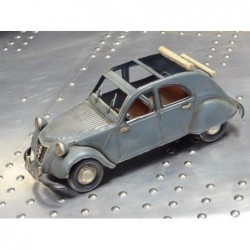 2 CV Bleu-Gris