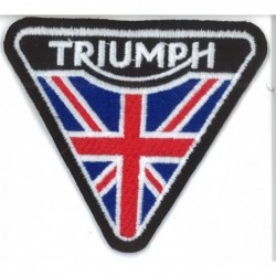 Ecusson triumph GB triangle