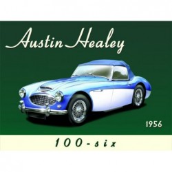 Plaque tôle Austin Healey...