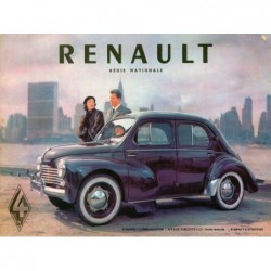 Plaque tôle renault regie 4 CV