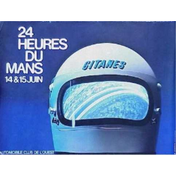 Affiche 24 H du Mans 1975