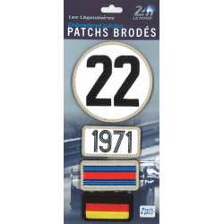 Ecussons 24H Le Mans 1971
