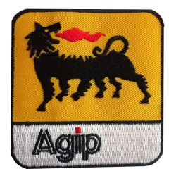 Ecusson Agip Jaune