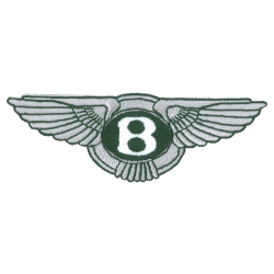 Ecusson Sixties Bentley Vert