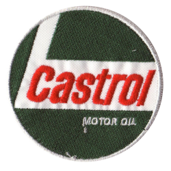 Ecusson Sixties CASTROL rond