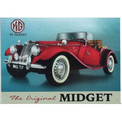 Plaque tôle MG Midget