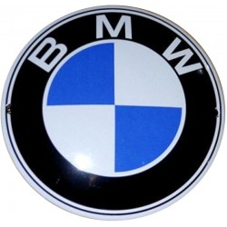 Plaque émaillée Bmw Petite