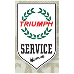 Plaque Emaillée Triumph...