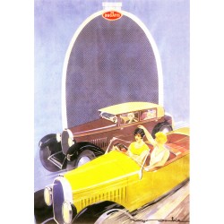 Carte postale Bugatti