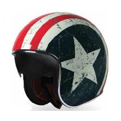 Casque Jet Sprint Rebel Star