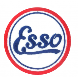 Ecusson Belle Epoque Esso Rond