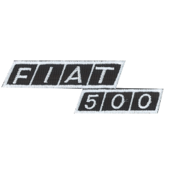 Ecusson Sixties Fiat 500