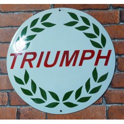 PLAQUE EMAILLEE TRIUMPH