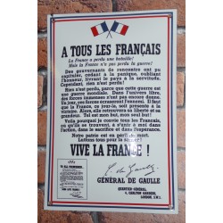 Plaque Émaillée Bombée A...