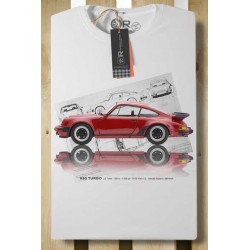 TEE SHIRT BLANC OR TURBO