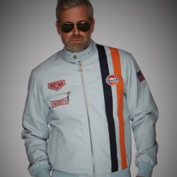 Blouson Delaney bleu ciel