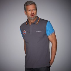 POLO GP GRIS BLEU