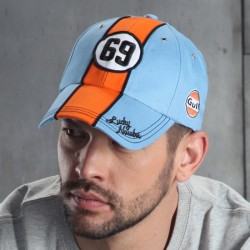 Casquette Grand Prix ciel...