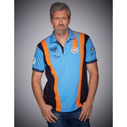 Gulf Racing Team Polo cobalt