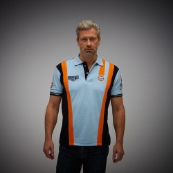 Gulf Racing Team Polo bleu