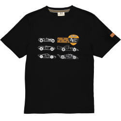 TEE SHIRT LEGEND CARS NOIR