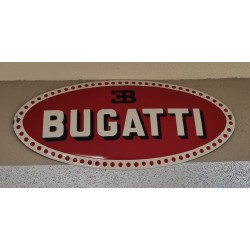 Plaque Emaillée Bugatti...