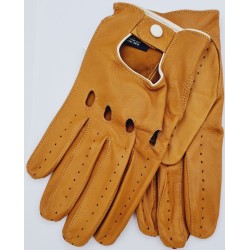 Gants Classic driver camel...