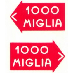 Autocollant Mille Miglia