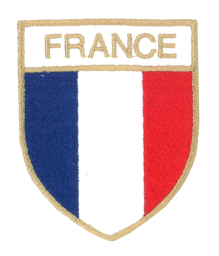 Ecusson France, Personnalisable -  France
