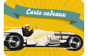 
			                        			Carte cadeaux voiture